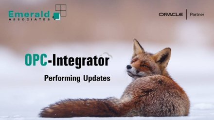 OPC-Integrator - Performing Updates in Oracle Primavera Cloud